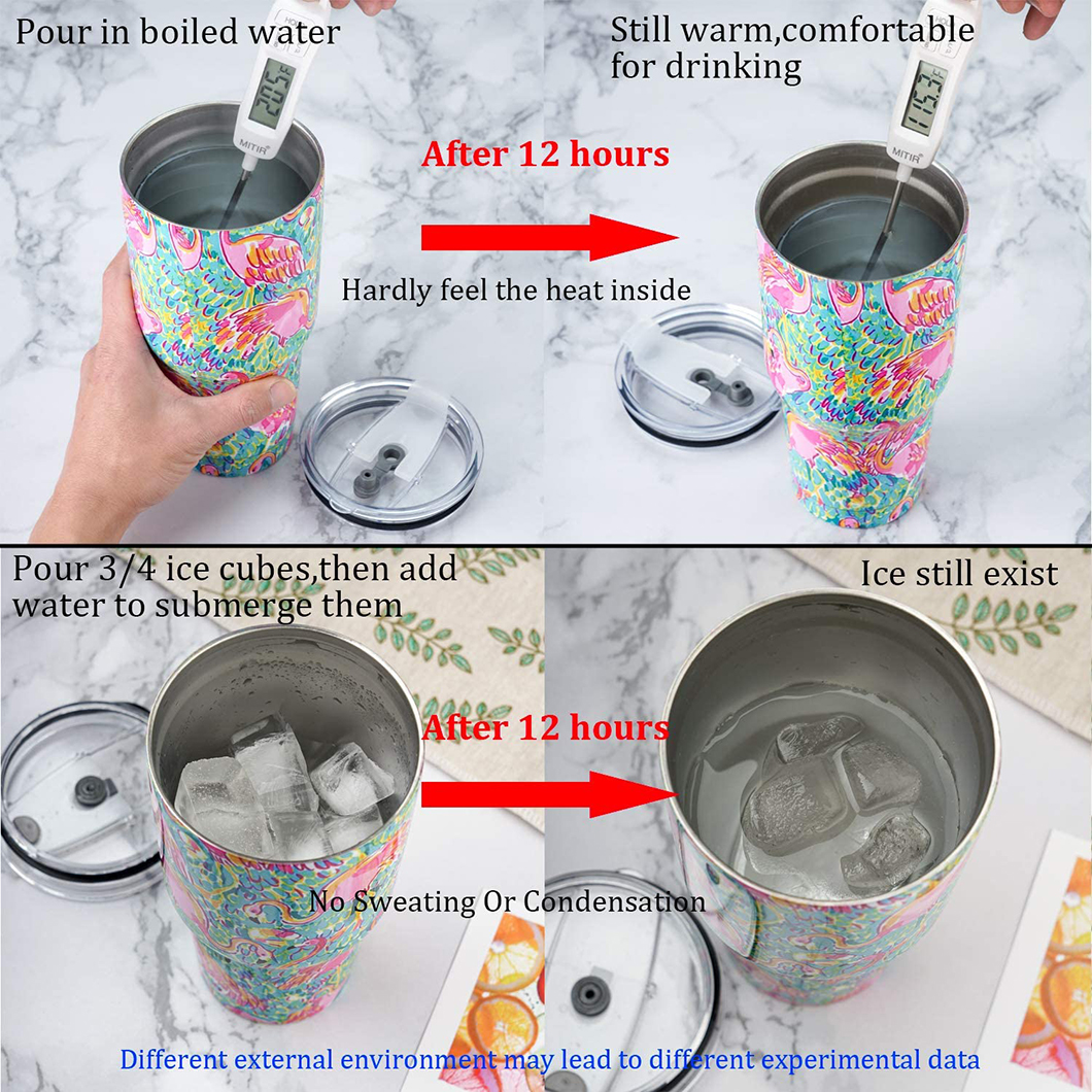 Классические теплоизолированные кружки тумблеров с производителем крышки 