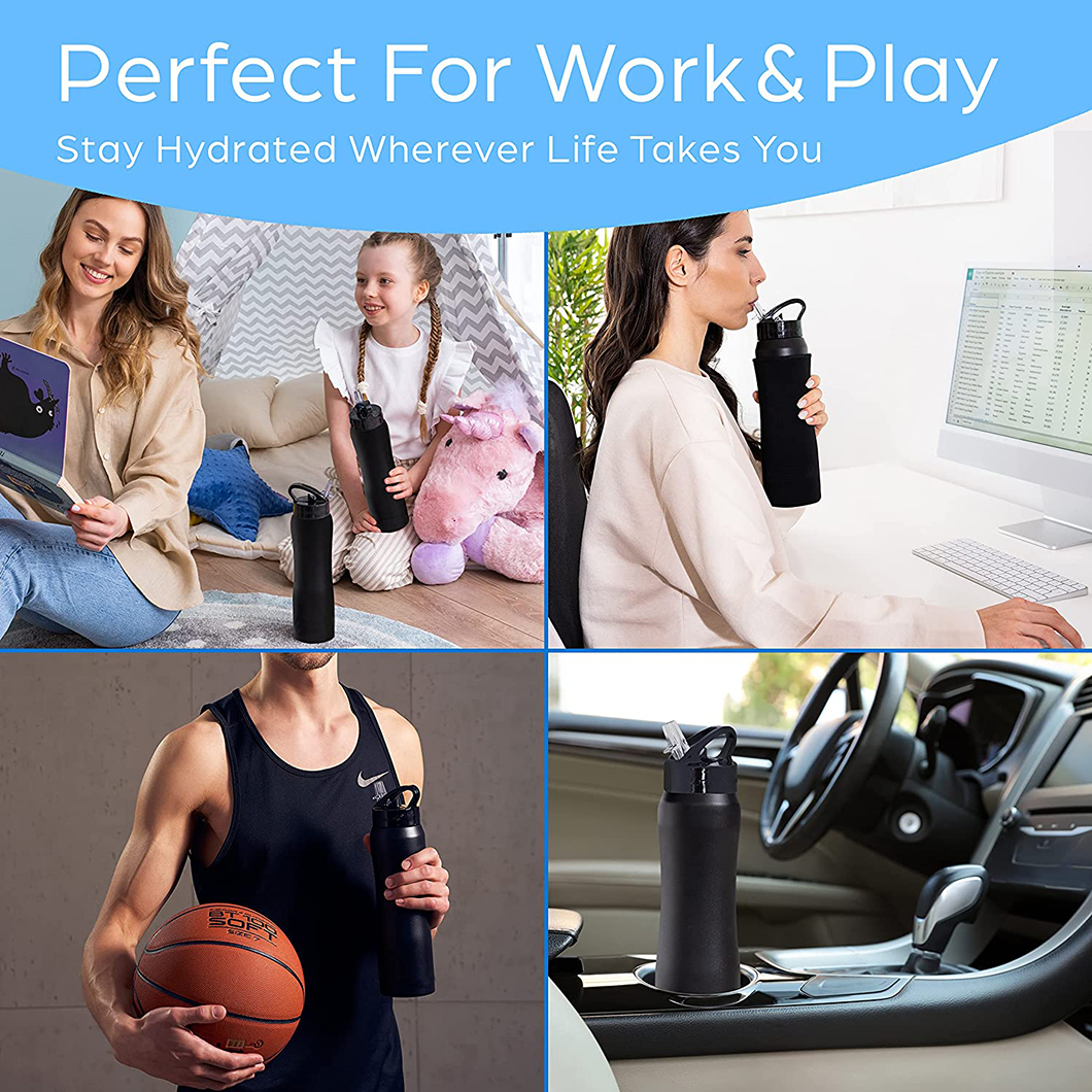 Мощность изолированной изолированной велосипедной бутылки с холодным металлическим металлом