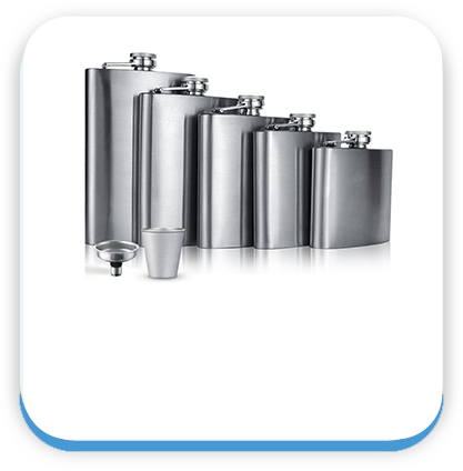 как мы можем использовать флягу для ручной клади из нержавеющей стали?