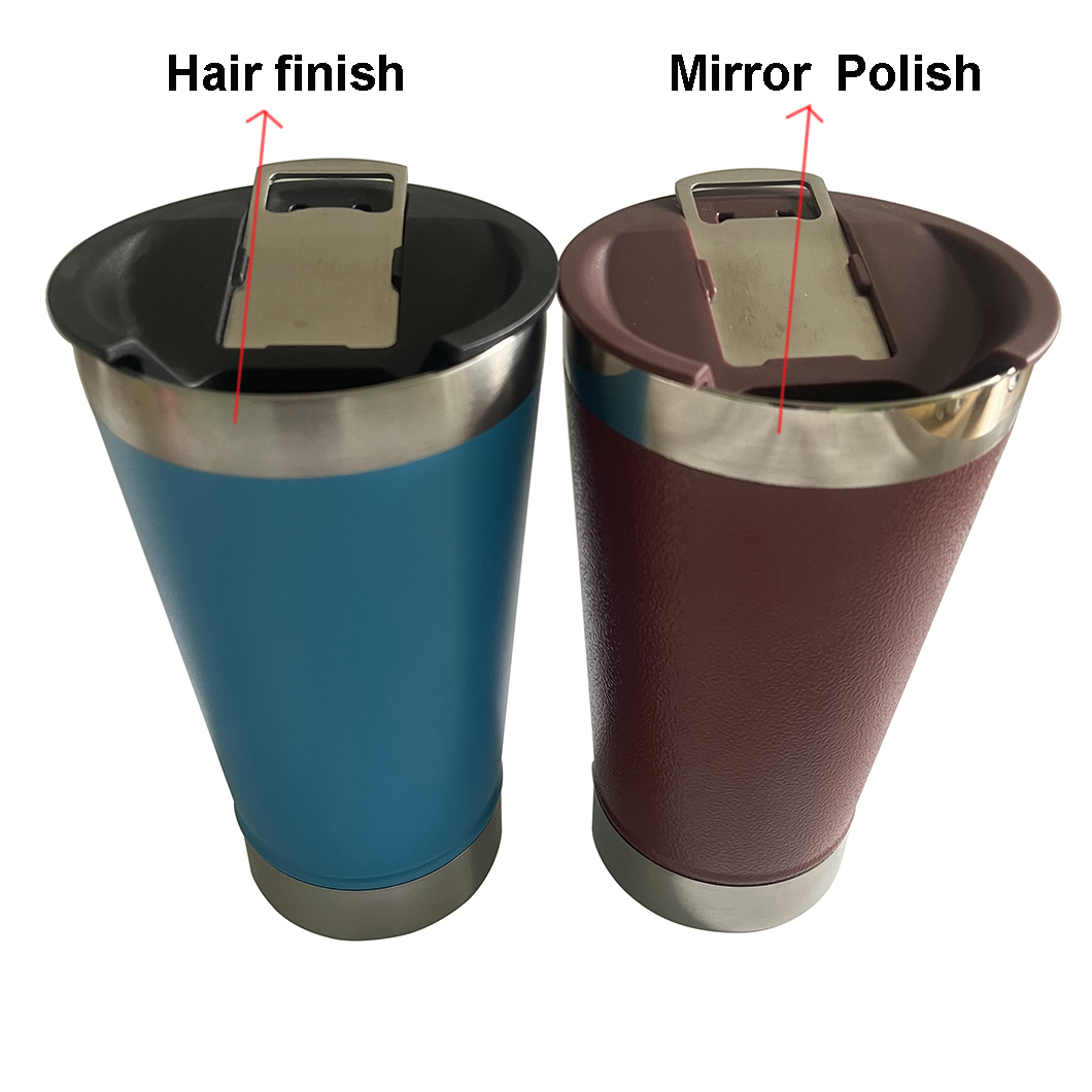 Оптовые метанистые пивные кружки с открытием