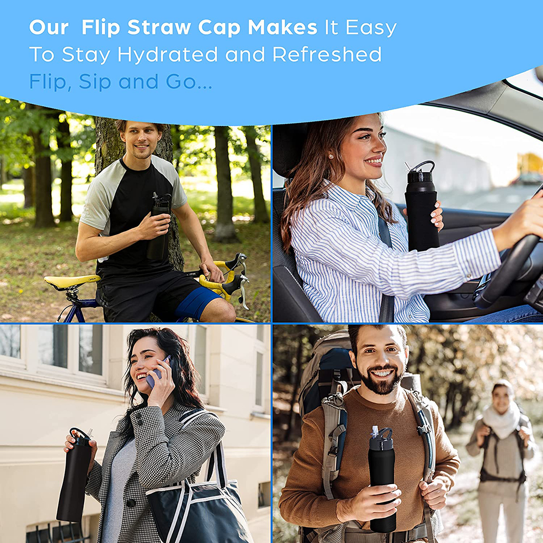 Мощность изолированной изолированной велосипедной бутылки с холодным металлическим металлом