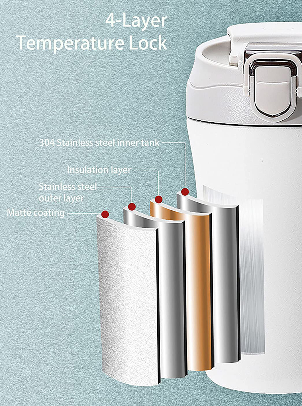 Фабричная оптовая из нержавеющая сталь кофейные кружки кофейные кружки 