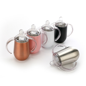 Постоянная теплоизолированная теплоизолированная стальная чашка для детей бесплатно для детей