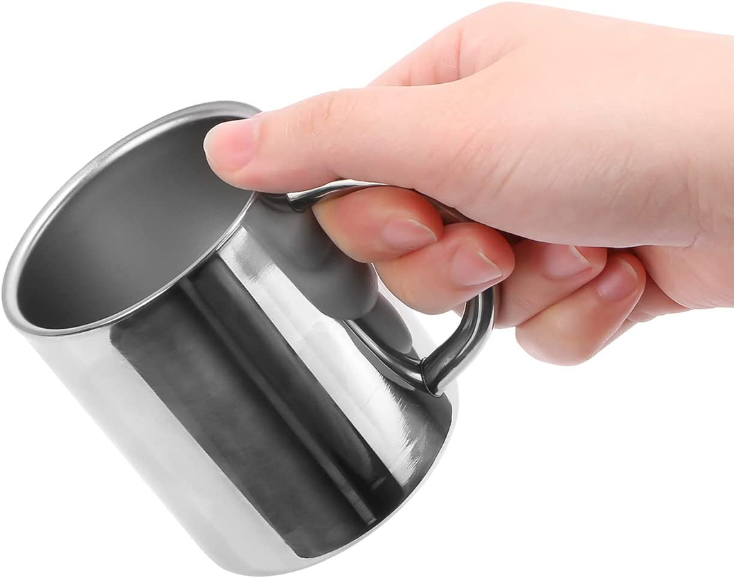 Оптовые дешевые кружки кофейной чашки из нержавеющей стали для продвижения по службе 