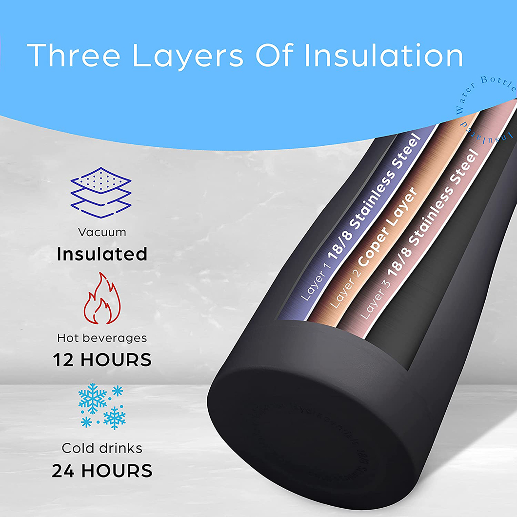 Мощность изолированной изолированной велосипедной бутылки с холодным металлическим металлом