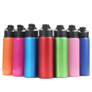 Спортивная бутылка для воды из нержавеющей стали, однослойная прочная чашка