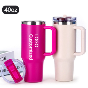 Стакан SureGrip с пустой изоляцией и крышкой из нержавеющей стали на 40 унций